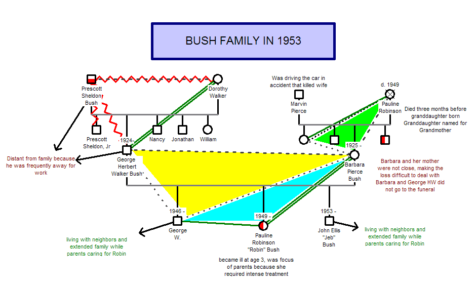 Triangles in families GenoPro