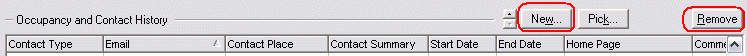 Change the order of the contact in the list